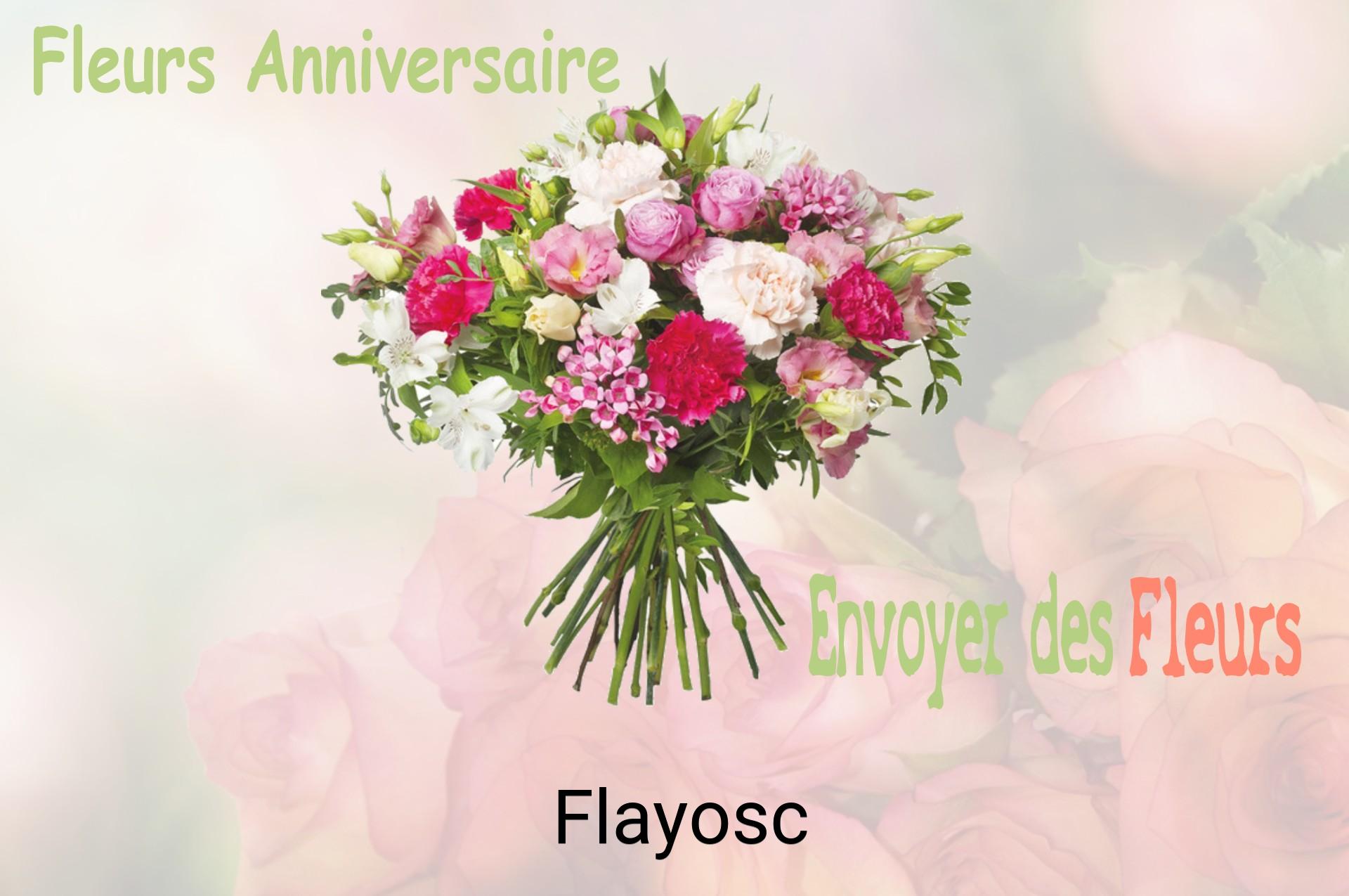 Bouquet de fleurs d’anniversaire livré à Flayosc