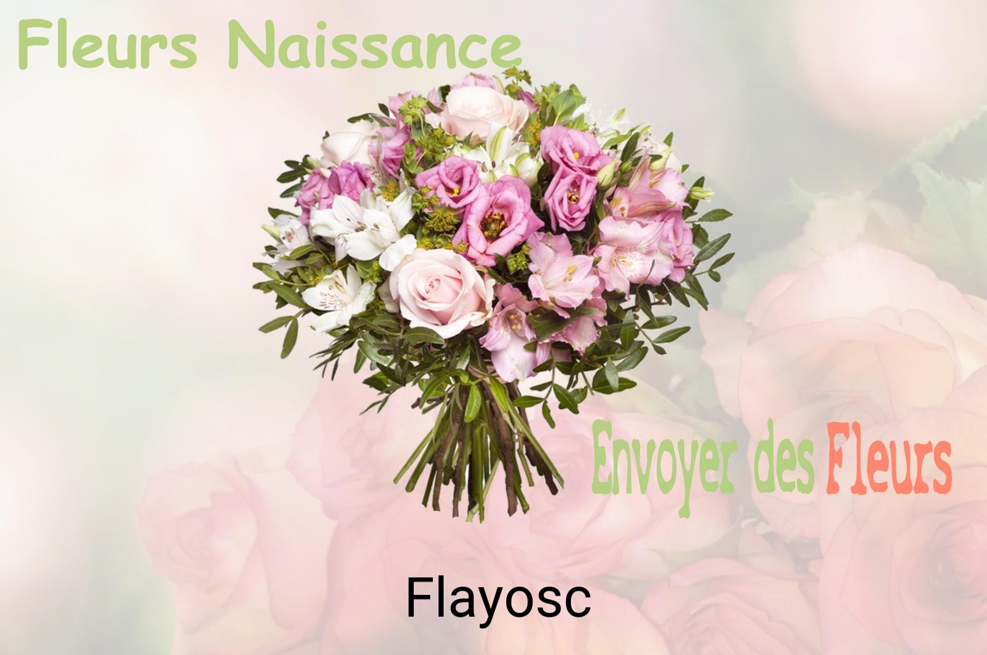Bouquet de fleurs de naissance livré à Flayosc